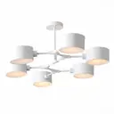 Люстра потолочная ALMA LIGHT ALC00175WH-MK1-E14.6x60W 6 ламп 18 м² цвет белый