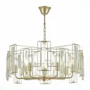 Люстра подвесная ALMA LIGHT ALP00027SH-MK1-E14.7x40W 7 ламп 14 м² цвет золотой