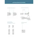 Рулонная штора Decofest Блэкаут Плайн Бирюзово-синий 90x160 см Мини