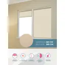 Рулонная штора Decofest Плайн Кремово-бежевый 120x160 см Мини