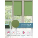 Рулонная штора Decofest Плайн Травяной зеленый 40x160 см Мини