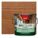Защитная декоративная пропитка для дерева NEOMID BIO COLOR CLASSIC матовая 2.7 л тик