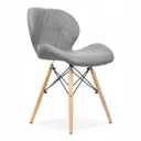 Стул Bradex Diamond 71.5х53.5х47 см экокожа цвет светло-синий FR 0217