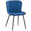 Стул Bradex home Darcy 55x79x47 см сталь цвет синий