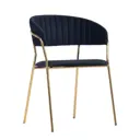 Стул Bradex home Turin 50x78x56 см сталь черный