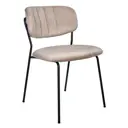 Стул Bradex home Carol 55x78x49 см сталь цвет латте