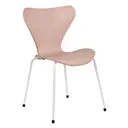 Стул Bradex home Seven 48x80x53 см сталь пудровый ножки белые