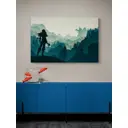Плакат "Просто Постер" World of Warcraft. Минимализм 50x70 в раме