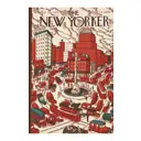 Постер Простопостер "Обложки new yorker - городские пробки" 120x90 см