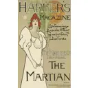 Постер Простопостер "Рекламный плакат - harpers magazine. the martian" 50x40 см в раме маленький
