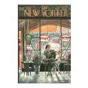 Постер Просто Постер "Обложки new yorker - в кафе" 50x40 см в подарочном тубусе