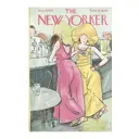 Постер Простопостер "Обложки new yorker - две барышни" 90x60 см в раме