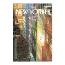 Постер Простопостер "Обложки new yorker - городские улицы" 70x50 см в раме
