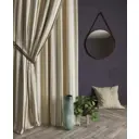 Штора YML1693 на шторной ленте 260x200 см, цвет бежевый