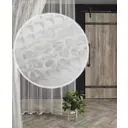 Тюль Чикаго YML974 на шторной ленте 240x300 см, цвет белый