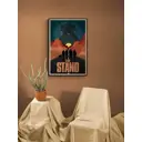 Постер на холсте Противостояние 50x70 см в подарочном тубусе без рамы из фильма