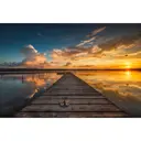 Картина на подрамнике "Пирс" 50*100 см