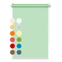 Рулонная штора FixLine Amigo всесезонная 70x180 см цвет мятный