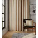 Штора на шторной ленте Крета 180x260 см цвет оранжевый