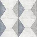 Обои флизелиновые Decoprint Urban Concrete 0.53 м цвет серо-синий UC21381