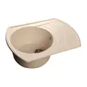 Мойка под столешницу Эко-м Эком 64.5x49x20 см искусственный камень цвет белый
