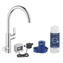 Однорычажный смеситель Grohe Blue 30499000 25.8 см цвет хром