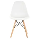 Стул Leon group eames dsw 83x41x46 см полипропилен цвет молочный 4 шт