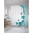 Шторка для ванной Сердечная дуга 180x200 см