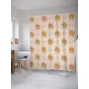 Штора для ванной JoyArty Розы очаруют из ткани, 180x200 см с крючками