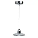 Люстра потолочная светодиодная MW 632012201 2 м² теплый белый свет цвет серый / серебристый