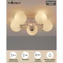 Люстра потолочная MODERLI Circle 5 ламп 18 м² цвет белый