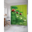 Штора для ванной JoyArty Прогулка по росе, 180x200 см