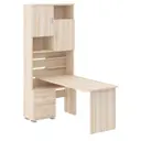 Компьютерный стол Мэрдэс Ср-720/160 к-лев 96x160x216 см ЛДСП цвет бежево-белый