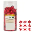 Набор ёлочных украшений «Звёздочки», 1.5 см, пластик