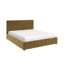 Кровать Нельсон абстракция 155x104x216 см цвет горчичный