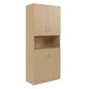 Шкаф Skyland SR-5W.4 77x181.5x37.5 см ЛДСП цвет cветло-бежевый