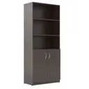 Шкаф Skyland SR-5W.1 77x181.5x37.5 см ЛДСП цвет чёрное дерево