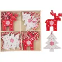 Елочная игрушка «Олени» 8 шт.