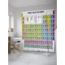 Шторка для ванной комнаты JoyArty sc_33456 200х180см цвет жёлтый / золотой