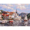 Картина по номерам Белоснежка холст Черногория 30x40 см