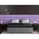 Комплект мягких панелей Tartilla прямоугольник рогожка цвет фиолетовый 600х300х35мм 2шт