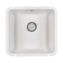 Кухонная мойка Paulmark PM204543-WH Unter 43.5x45.5x18.5 см кварц цвет белый