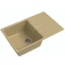 Мойка под столешницу Ewigstein Gerd 60f 80x62x25 см гранит цвет бежевый
