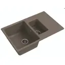 Мойка под столешницу Ewigstein Gerd 60k 83x55x25 см гранит цвет темно-бежевый