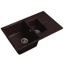 Мойка под столешницу Ewigstein Gerd 60k 83x55x25 см гранит цвет коричневый