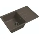 Мойка под столешницу Ewigstein Elegant 50f 81x53x25 см гранит цвет темно-бежевый