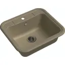 Мойка под столешницу Ewigstein Antik 60 65x57x25 см гранит цвет топаз