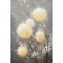 Картина на стекле Воздушные цветы 3 40x60 см