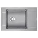 Мойка под столешницу Granula 7806 50x78x20 см кварцевый песок цвет серый