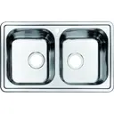 Мойка под столешницу Iddis Strit 83x53x26 см нержавеющая сталь цвет сталь